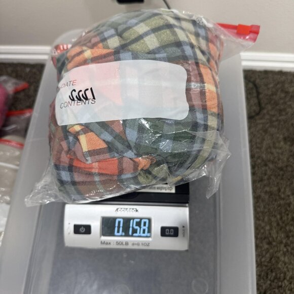 LL Bean Robe Womens Small Petite Red Green Plaid Flannel Cotton Lounge Wear - Picture 10 of 10